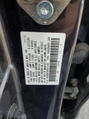 19UUB2F5XFA012185 - 2015 ACURA TLX TECH GRAY photo 12