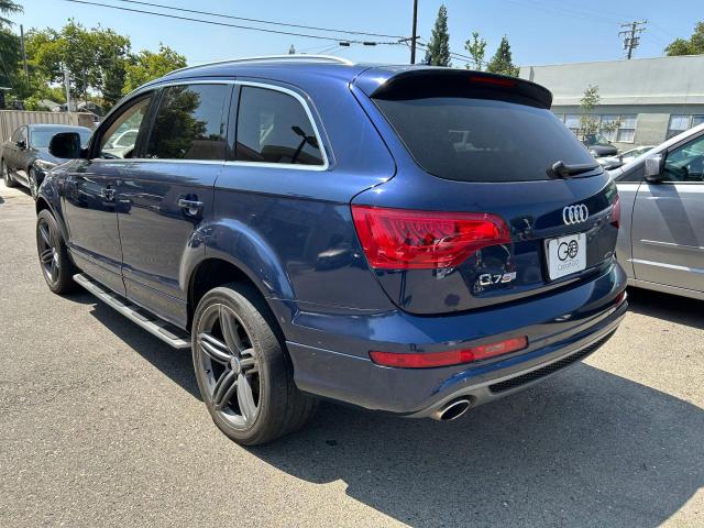 WA1DGAFE6CD008357 - 2012 AUDI Q7 PRESTIGE BLUE photo 3
