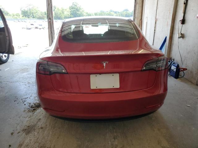 5YJ3E1EA1PF564466 - 2023 TESLA MODEL 3 MAROON photo 6