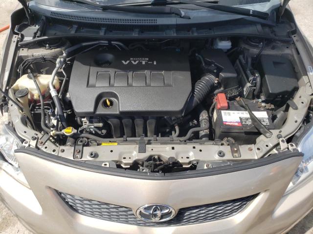 1NXBU40E39Z021765 - 2009 TOYOTA COROLLA BASE 金色 照片 11
