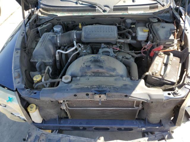 1D7HW42K57S147779 - 2007 DODGE DAKOTA SLT BLUE photo 11