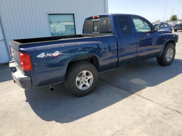 1D7HW42K57S147779 - 2007 DODGE DAKOTA SLT BLUE photo 3