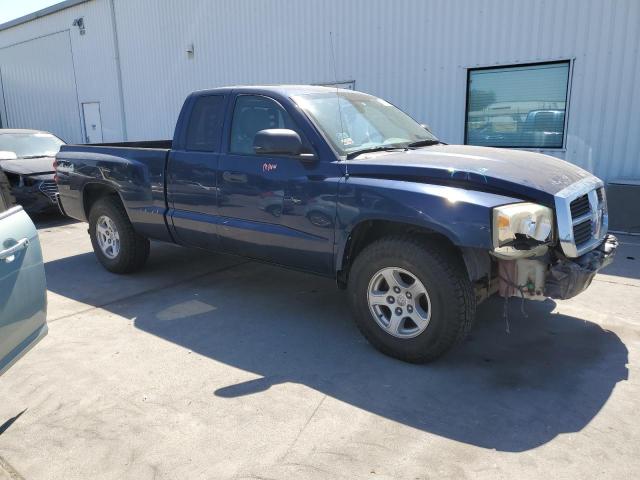 1D7HW42K57S147779 - 2007 DODGE DAKOTA SLT BLUE photo 4