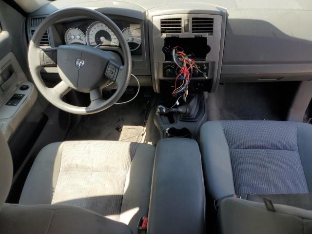 1D7HW42K57S147779 - 2007 DODGE DAKOTA SLT BLUE photo 8