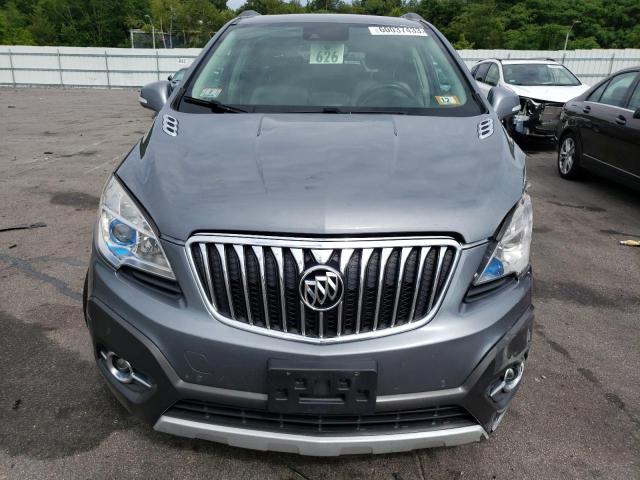 KL4CJHSB7EB515476 - 2014 BUICK ENCORE PREMIUM GRAY photo 5