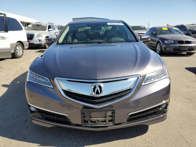 19UUB2F72HA005672 - 2017 ACURA TLX ADVANCE GRAY photo 5