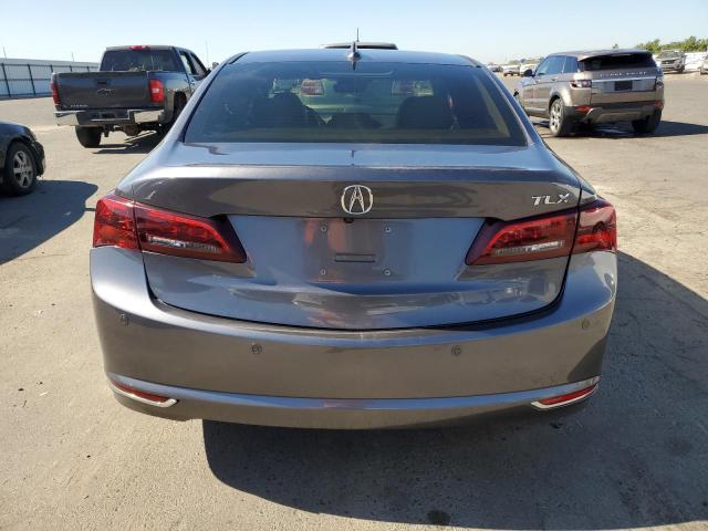 19UUB2F72HA005672 - 2017 ACURA TLX ADVANCE GRAY photo 6