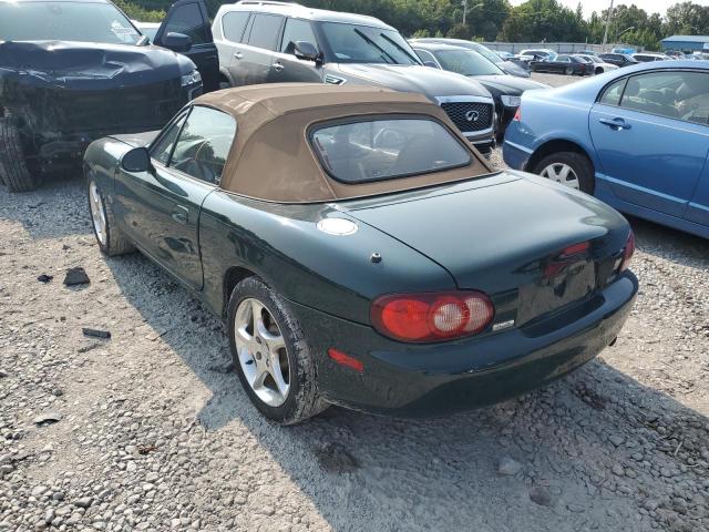 JM1NB353210214008 - 2001 MAZDA MX-5 MIATA BASE GREEN photo 2