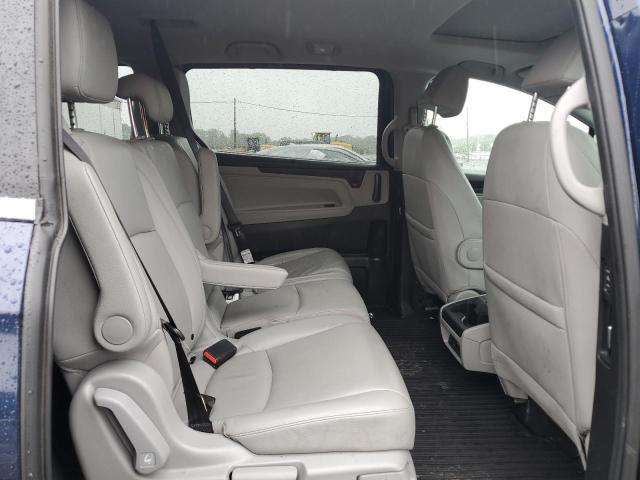 5FNRL6H64PB015347 - 2023 HONDA ODYSSEY EXL BLUE photo 11