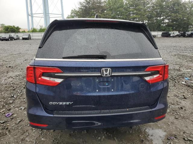 5FNRL6H64PB015347 - 2023 HONDA ODYSSEY EXL BLUE photo 6
