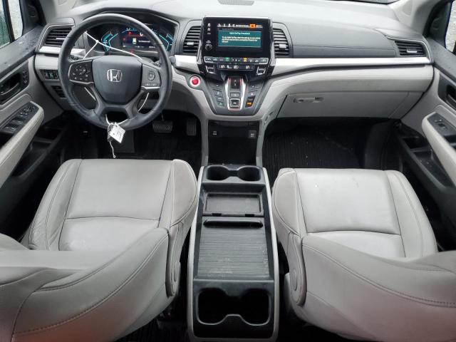 5FNRL6H64PB015347 - 2023 HONDA ODYSSEY EXL BLUE photo 8