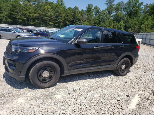 1FM5K8AB3MGC24080 - 2021 FORD EXPLORER POLICE INTERCEPTOR BLACK photo 1