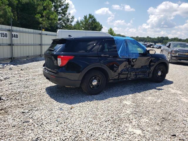 1FM5K8AB3MGC24080 - 2021 FORD EXPLORER POLICE INTERCEPTOR BLACK photo 3