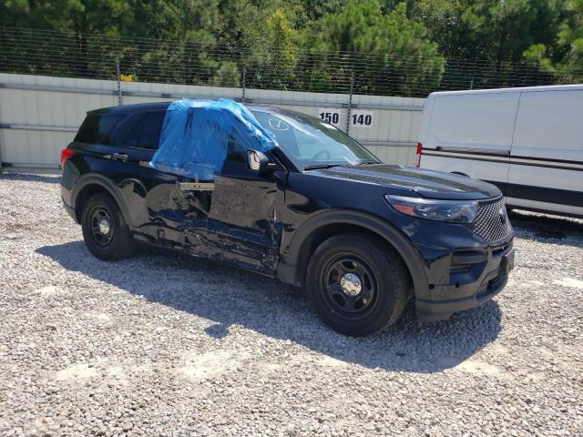 1FM5K8AB3MGC24080 - 2021 FORD EXPLORER POLICE INTERCEPTOR BLACK photo 4