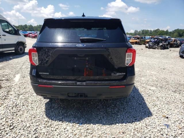 1FM5K8AB3MGC24080 - 2021 FORD EXPLORER POLICE INTERCEPTOR BLACK photo 6