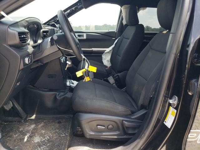 1FM5K8AB3MGC24080 - 2021 FORD EXPLORER POLICE INTERCEPTOR BLACK photo 7