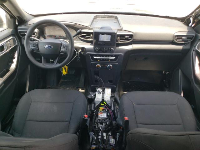1FM5K8AB3MGC24080 - 2021 FORD EXPLORER POLICE INTERCEPTOR BLACK photo 8