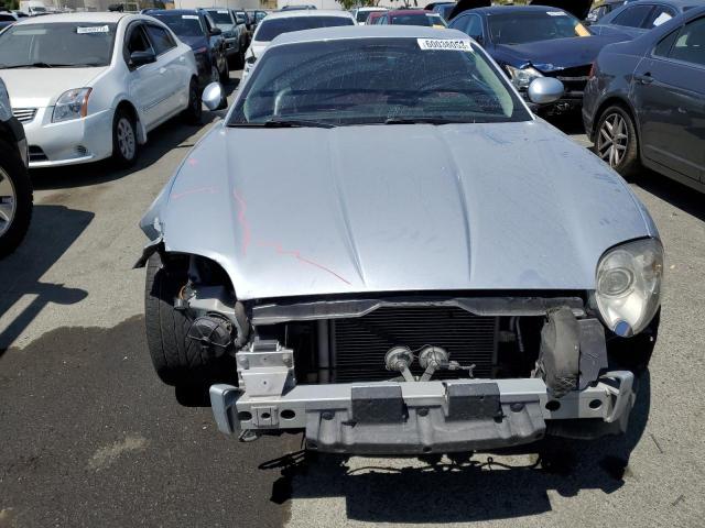 SAJDA43BX75B00997 - 2007 JAGUAR XK SILVER photo 5