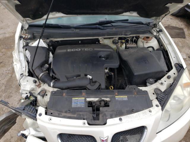 1G2ZG57B694117003 - 2009 PONTIAC G6 WHITE photo 11