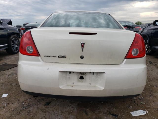 1G2ZG57B694117003 - 2009 PONTIAC G6 WHITE photo 6