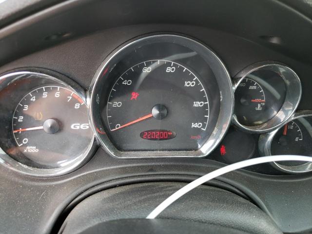 1G2ZG57B694117003 - 2009 PONTIAC G6 WHITE photo 9