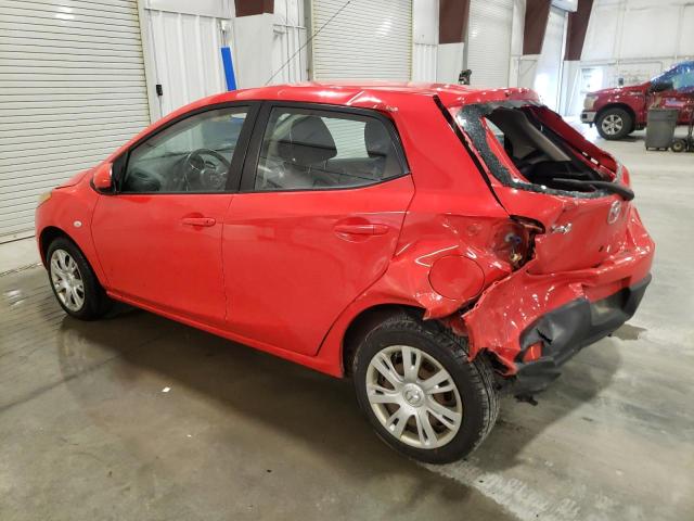 JM1DE1HY0B0104252 - 2011 MAZDA MAZDA2 RED photo 2