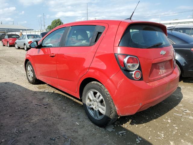 1G1JA6SHXC4171836 - 2012 CHEVROLET SONIC LS RED photo 2