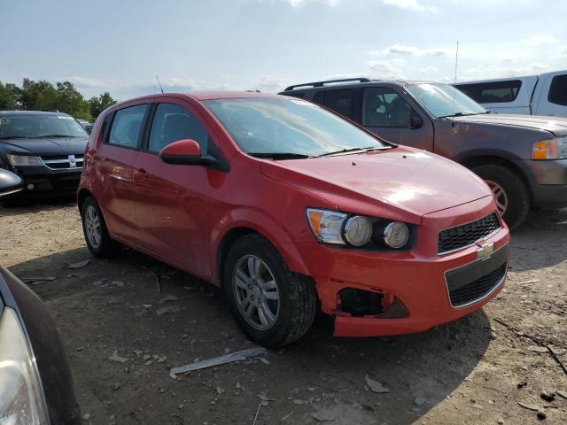 1G1JA6SHXC4171836 - 2012 CHEVROLET SONIC LS RED photo 4