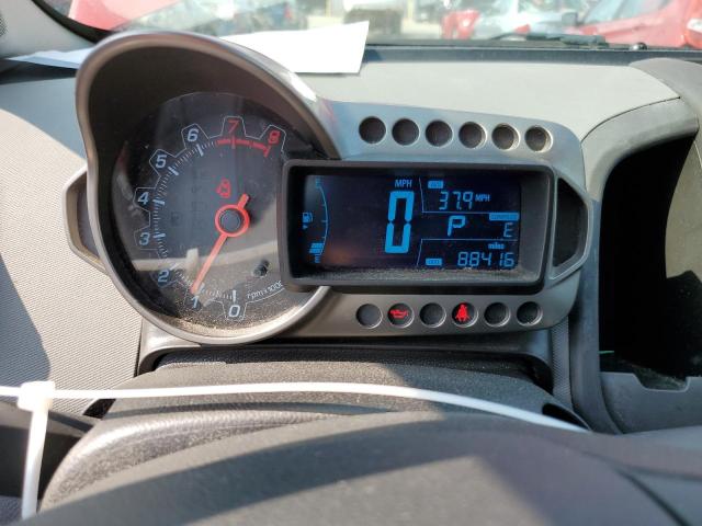 1G1JA6SHXC4171836 - 2012 CHEVROLET SONIC LS RED photo 9