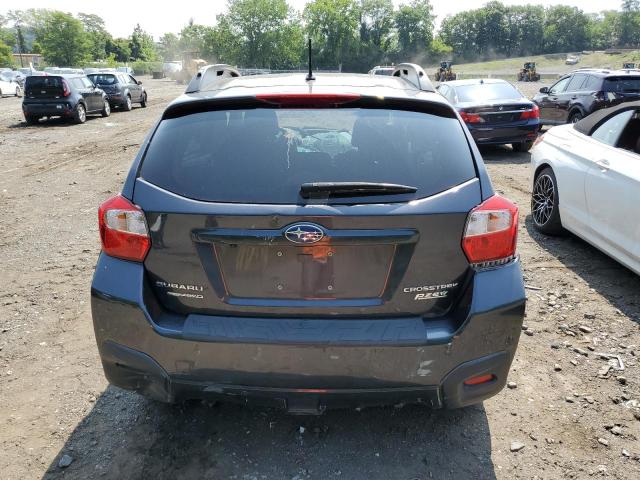 JF2GPABC0HH240381 - 2017 SUBARU CROSSTREK PREMIUM BLUE photo 6