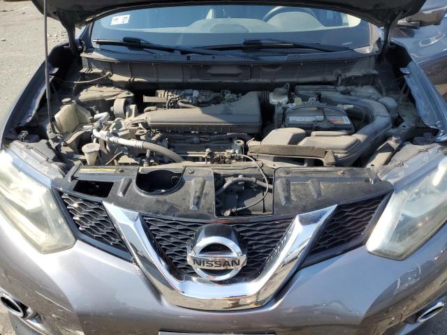 5N1AT2MV7FC842866 - 2015 NISSAN ROGUE S GRAY photo 12