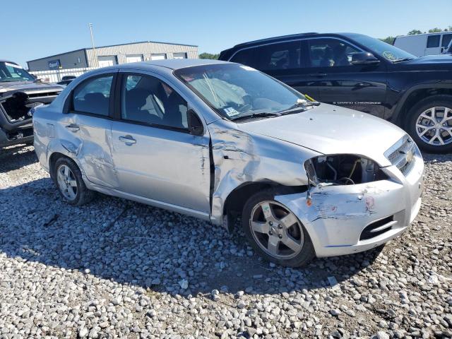 KL1TG56607B158166 - 2007 CHEVROLET AVEO LT SILVER photo 4