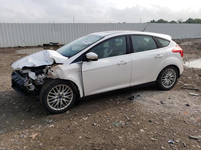 1FADP3N25DL333491 - 2013 FORD FOCUS TITANIUM WHITE photo 1