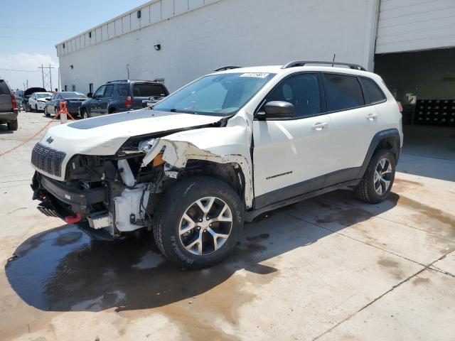 1C4PJMBNXKD151189 - 2019 JEEP CHEROKEE TRAILHAWK WHITE photo 1