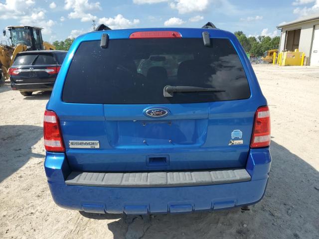 1FMCU9DGXBKA37265 - 2011 FORD ESCAPE XLT BLUE photo 6