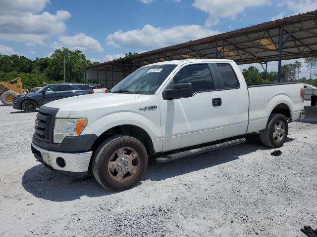 1FTFX1CF3BKD52573 - 2011 FORD F150 SUPER CAB WHITE photo 1