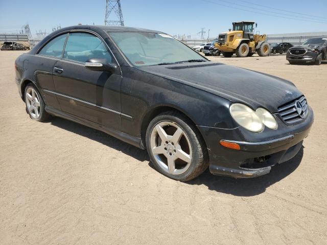 WDBTJ75JX5F153279 - 2005 MERCEDES-BENZ CLK 500 BLACK photo 4