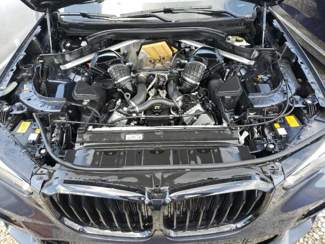 5UXJU4C02N9L54020 - 2022 BMW X5 M50I GRAY photo 12