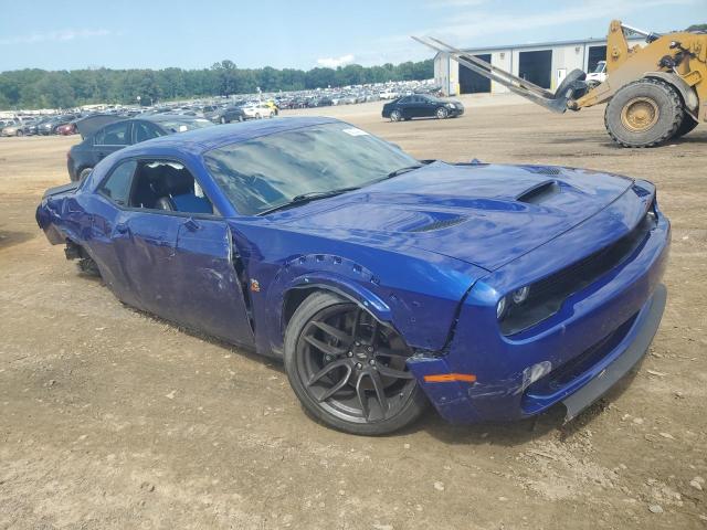2C3CDZFJ6LH247016 - 2020 DODGE CHALLENGER R/T SCAT PACK BLUE photo 4