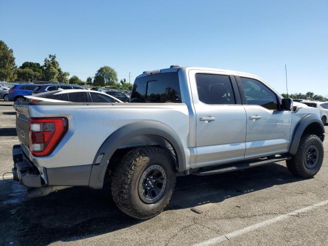 1FTFW1RG2PFA13757 - 2023 FORD F150 RAPTOR GRAY photo 3