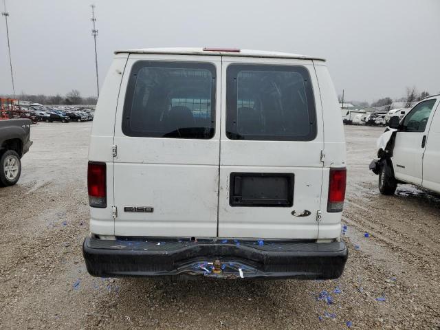 1FTNE14WX8DA30672 - 2008 FORD ECONOLINE E150 VAN WHITE photo 6