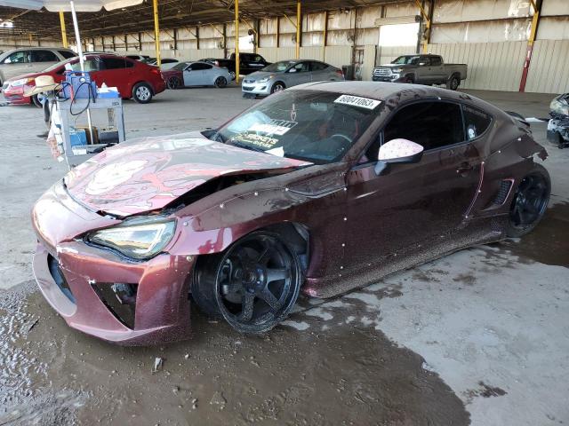 JF1ZNAA1XG8701880 - 2016 TOYOTA SCION FR-S ბურგუნდია ფოტო 1