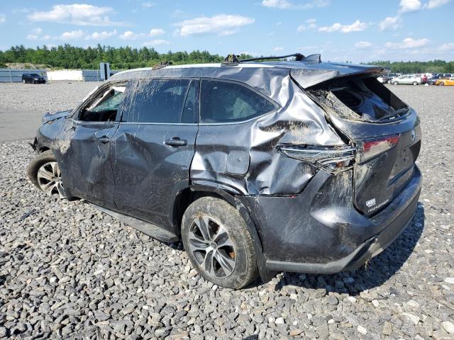 5TDGZRBH8NS189321 - 2022 TOYOTA HIGHLANDER XLE ნაცრისფერი ფოტო 2