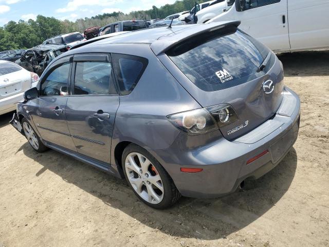 JM1BK343381789811 - 2008 MAZDA 3 HATCHBACK GRAY photo 2