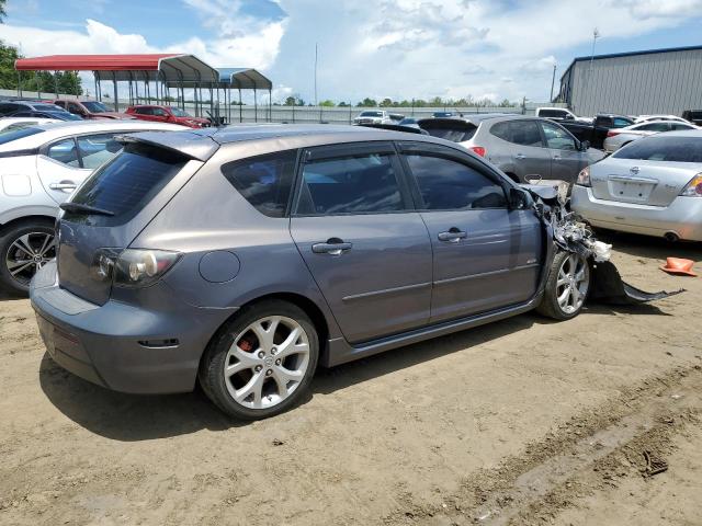 JM1BK343381789811 - 2008 MAZDA 3 HATCHBACK GRAY photo 3