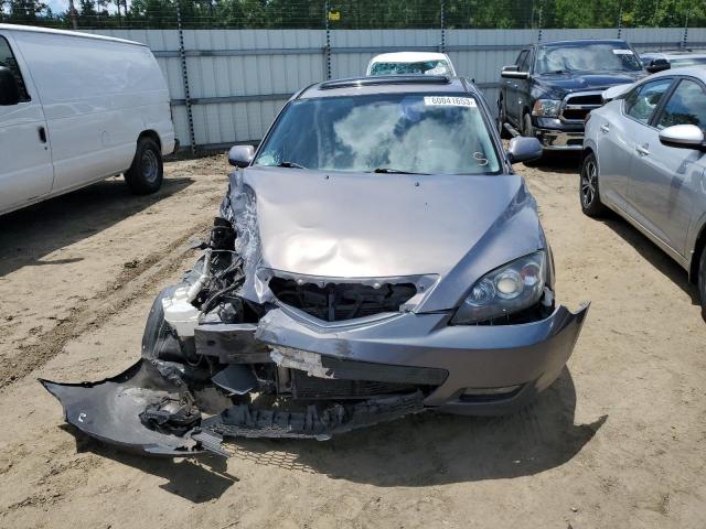 JM1BK343381789811 - 2008 MAZDA 3 HATCHBACK GRAY photo 5