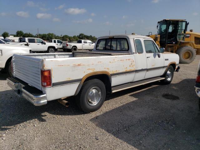 3B7KE23C3NM569909 - 1992 DODGE D-SERIES D200 WHITE photo 3