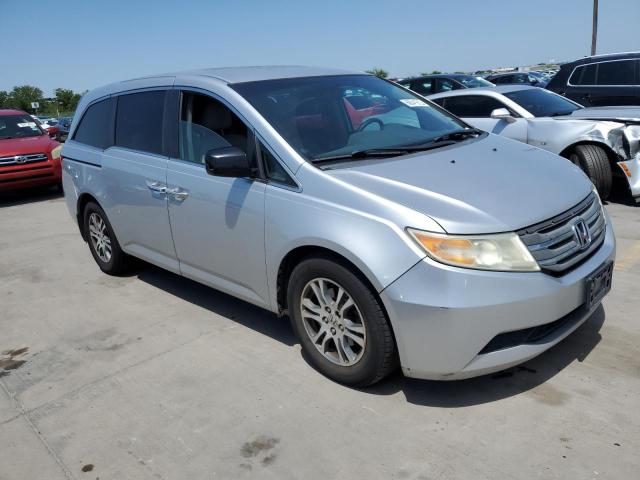 5FNRL5H45CB140165 - 2012 HONDA ODYSSEY EX SILVER photo 4