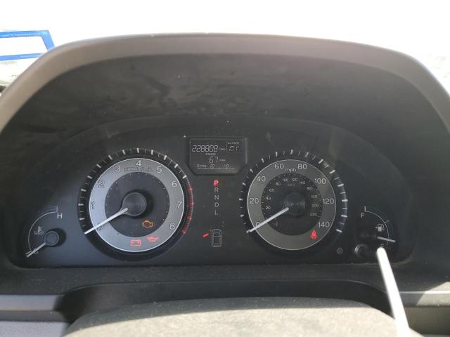 5FNRL5H45CB140165 - 2012 HONDA ODYSSEY EX SILVER photo 9