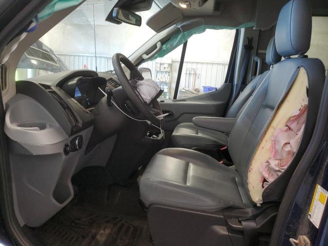 1FBZX2CM7HKA87381 - 2017 FORD TRANSIT T-350 BLUE photo 7